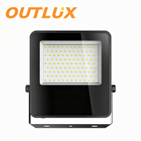 Reflector LED para Exteriores de Aluminio con Control Remoto a Prueba de Agua IP65, 10W-300W, Ajustable, de Alta Luminosidad