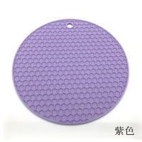 Meilleures ventes : Sous-plat circulaire en plastique alvéolé écologique, résistant à la chaleur, antidérapant, 18 cm, pour pot et repas