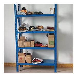 Di alta qualità a buon mercato prezzo leggero in metallo acciaio rack di stoccaggio all'ingrosso magazzino scaffalature unità impilamento rack & scaffali - Product Image 1