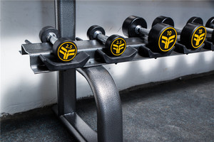 Soporte para Almacenamiento de Mancuernas, Resistente, de Acero, Antideslizante, Organizador para Gimnasio en Casa o Estudio de Fitness - Product Image 3