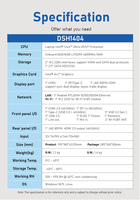 Ordinateur portable de dernière génération avec processeur Intel Core Ultra U5/U7, Windows 10/11, Linux, 8 Go/16 Go de RAM + 512 Go/1 To, ordinateur embarqué prêt à l'emploi