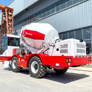 รถผสมคอนกรีต HAMAC 4CBM แบบขับเคลื่อนด้วยตัวเอง เครื่องยนต์ดีเซลแบบตีนตะขาบ รถผสมปูนซีเมนต์ - Product Image 3