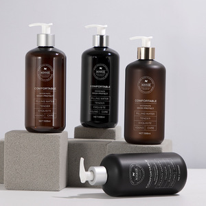 Minnie Comfortable 500ml <b>Pump</b> <b>Bottle</b> PET Shampoo Body Wash Dispenser Empty <b>Bottle</b> High End Packaging - Product Image 5