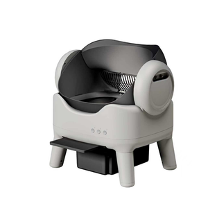 Bac à litière pour chat autonettoyant intelligent, robot de nettoyage automatique pour bac à litière, très grand avec bac de 15 L, contrôle par application pour plusieurs chats - Product Image 1