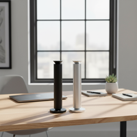 Diffuseur d'arômes intelligent en aluminium, électrique, écologique, sans eau, avec lumière LED, haut-parleur Bluetooth, contrôlable par application, pour usage domestique et hôtelier, prise US