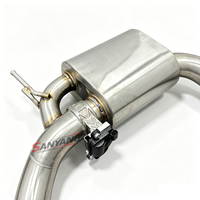Système d'échappement Valvetronic personnalisé pour Volkswagen Scirocco R 1.4T 2.0T Tuning Catback, tuyau d'échappement, silencieux, prix de gros