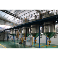 Continue Ruwe Palmolie Raffinage Apparatuur Cpo Naar Rbd Productielijn Met Filtratie
