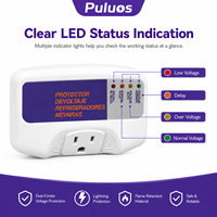 Prise de protection intelligente contre les surtensions KE-V009-N 120V 15A avec temporisation pour usage domestique