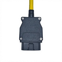 Cable de Extensión OBD de 16 Pines para Diagnóstico de Vehículos, Programación Oculta, Compatible con ENET, Adaptador OBD2 de Cabeza Cuadrada