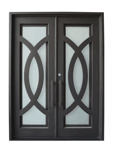 Porte in Ferro Preassemblate, Nuovi Design di Porte e Finestre in Ferro Battuto per Ingressi - Product Image 4