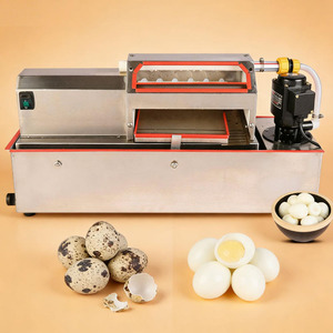 Machine industrielle de traitement des œufs de caille, équipement automatique de décorticage des œufs de caille bouillis - Product Image 2