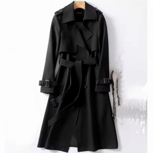 Veste longue coupe-vent coréenne printemps-automne 2026 pour <span class=keywords><strong>femme</strong></span> - Product Image 5