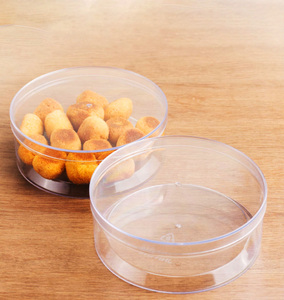 Caja de Plástico Transparente Cuadrada Plegable y Reciclable para Alimentos y Postres, <span class=keywords><strong>con</strong></span> Empaque de <span class=keywords><strong>Acetato</strong></span> Transparente - Product Image 4