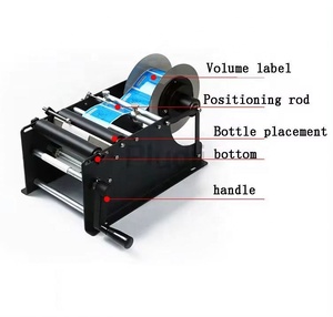 2025 nouveau produit large gamme d'applications manuel bouteille à main étiqueteuse autocollant pour fruits autocollant étiquetage - Product Image 4