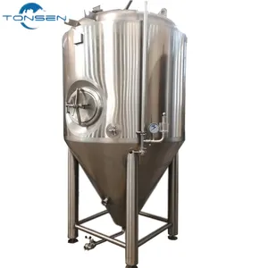2000L конический ферментатор пива 1000 литр fermentador цена 1000l брожение Танк промышленный ферментатор