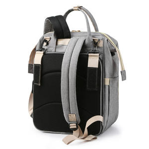 Многофункциональный водонепроницаемый подгузник с логотипом на заказ сумка для беременных дорожный детский спальный рюкзак с кроватью - Product Image 5