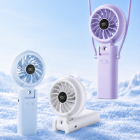 Vente en gros d'usine - Ventilateur de poche pliable rechargeable 3600 mAh - Mini ventilateurs portables et portables sur le corps