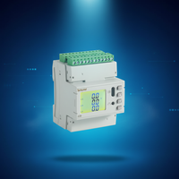 Compteur d'énergie intelligent multicanal Acrel ADW210-D10, 4 canaux, 3 phases, RS485, compteur de puissance IoT avec CT à noyau divisé 5A/1,25mA