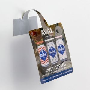 Etiqueta Colgante de Poliéster con Corte Troquelado, Personalizada, Impermeable, Ecológica, con Certificación BSCI, para Publicidad en Supermercados, Muestra Gratuita - Product Image 1
