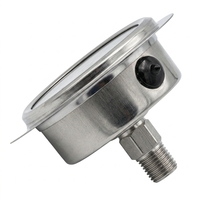 2026 New Protective Cover Stainless Steel Pressure Manometer Hydraulic Pressure Measurement Industrial Pressure Gauge