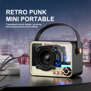 <span class=keywords><strong>3D</strong></span> <span class=keywords><strong>Stereo</strong></span> âm thanh tùy chỉnh <span class=keywords><strong>Led</strong></span> Logo New Retro Loa <span class=keywords><strong>Bluetooth</strong></span> không dây với RGB đèn - Product Image 3