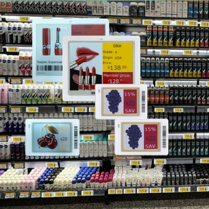 Étiquette de prix numérique E-Paper de 1,8 pouce, fabricant d'étiquettes ESL, étiquette de prix E Ink pour bijoux avec logo, rafraîchissement rapide, livraison ESL - Product Image 1