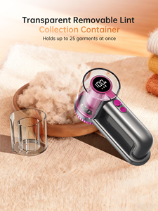 NEW Rechargeable Plastic Fabric Shaver Lint <b>Remover</b> Sweater Shaver for Outdoor Use Portable with Smart Digital Display - Product Image 1