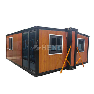 <span class=keywords><strong>Maison</strong></span> conteneur de luxe extensible de 40 pieds, préfabriquée, modulaire, portable, en acier, avec panneaux sandwich pliables - Product Image 3