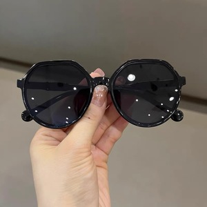 Korean Version Black <b>Tan</b> Anti Blue Light Photochromic Glasses Retro Hipster <b>Face</b> Classic Shade Unisex High-quality UV400 - Product Image 3