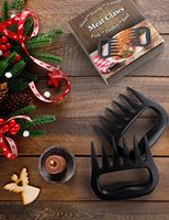 Ensemble de grilles à viande DAPHYLA, 2 pièces, en plastique réutilisable, résistant à la chaleur, antiadhésif, passe au lave-vaisselle, outils de barbecue pour le camping