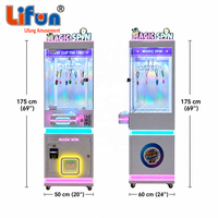 LIFUN Distributeur automatique de jeu à prix avec 30 clips, éclairage LED, pour centres de divertissement – Rendement élevé