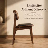 Chaise de salle à manger en bois avec dossier en cannage pour restaurant, hôtel, café, bistrot, siège rembourré noir, structure en bois massif, chaise d'appoint de style mid-century