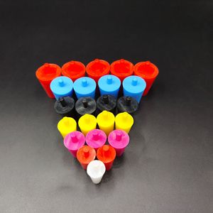 Sản xuất tại Trung Quốc chất lượng cao hình nón cắm với thực xử lý chống lão hóa và bảo vệ môi trường đầy màu sắc Silicone Stopper - Product Image 1
