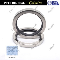 Joint torique PTFE 36x67x8mm avec boîtier en acier inoxydable, simple ou double lèvre, pièces de rechange pour compresseur d'air à vis Ceimin CTL