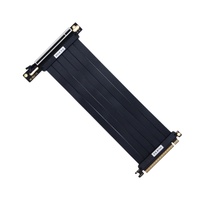 PCI-E Graphics Card Extension Cable 16X Adapter Cable PCIE 3.0 Ribbon Cable Copper Conductor TPE Vertical Installation Turning
