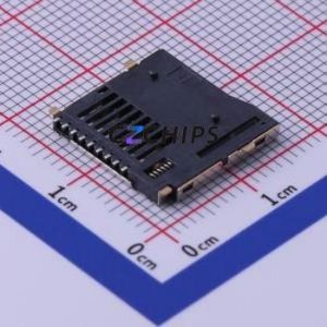MR01A-01211 SD Card / Memory Card Connector SMD Connector Self-Return Type MicroSD Card (TF Card) Card Holder 1.85mm - Product Image 2