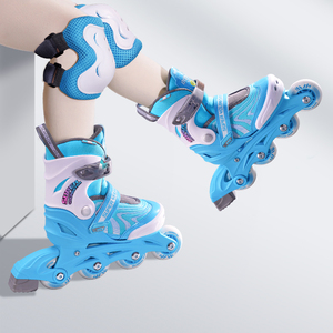 Chaussures de patins à roues alignées Offre Spéciale pour enfants directement en usine vente chaussures de patins à roues alignées clignotantes de haute qualité - Product Image 1
