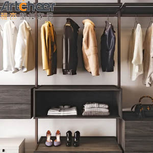 Meubles de chambre à coucher Foshan pour chambre king-size, design italien, avec portes coulissantes, pour villa et appartement - Product Image 1