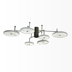 Minimalist <b>Wall</b> Lamp Diameter 230mm Height 55mm LED <b>Light</b> Source E27 Bulb Base Switch Control Bedroom <b>Bedside</b> Lighting - Product Image 3