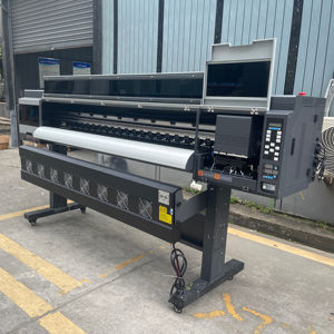 1.8M 3H XP600 I3200 ロールツーロールUVプリンター 6フィート 3ヘッド XP600 I3200 UVプリンター - Product Image 1