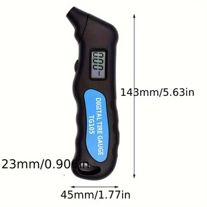 Manomètre numérique de haute précision <span class=keywords><strong>pour</strong></span> la pression des pneus de voiture, affichage LCD, manomètre, baromètre, testeur <span class=keywords><strong>pour</strong></span> voiture, camion, moto, vélo - Product Image 5