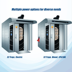 <span class=keywords><strong>Four</strong></span> rotatif électrique, à gaz ou diesel, <span class=keywords><strong>four</strong></span> rotatif à convection pour ligne de production de boulangerie - Product Image 4