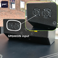 Haut-parleur passif en bois Hzaudio MA-205 BIG POWER, double 5 pouces, pleine gamme, 280W, mini haut-parleur PA, audio haute résolution, respectueux de l'environnement