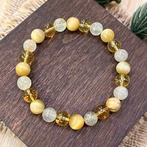 Natural Bracelet Colorful Glass <b>Beaded</b> Must-have Chakra <b>Set</b> Innovative Strict Quality Control Custom Stone Choice - Product Image 5