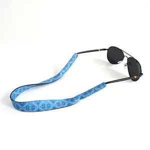 Subliminar Neoprene esportes Lanyard óculos óculos pescoço cinta