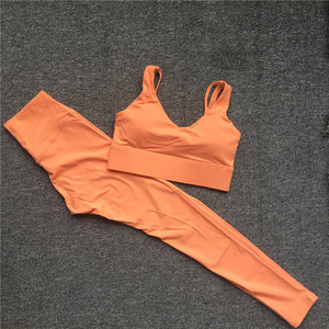 Biểu Tượng Tùy Chỉnh Womens Phòng Tập Thể Dục Tập Thể Dục Bộ Quần Áo Quần Áo Tập Thể Dục Yoga Thể Thao Thiết Lập Mặc Activewear Thể Thao Cho Phụ Nữ - Product Image 5