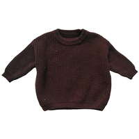 Suéter de Bebé Personalizado con Nombre Bordado a Mano, Suéter de Punto con Nombre de Bebé Personalizado, Regalo de Cumpleaños para Niño, Suéter de Bebé Bonito de Punto