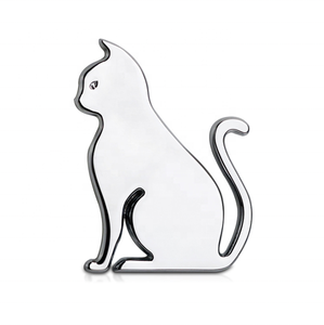 Emblemi in metallo <span class=keywords><strong>per</strong></span> <span class=keywords><strong>auto</strong></span> e Design <span class=keywords><strong>auto</strong></span> <span class=keywords><strong>adesivi</strong></span> <span class=keywords><strong>per</strong></span> <span class=keywords><strong>auto</strong></span> e distintivi in metallo con Design gatto con adesivo 3M - Product Image 2