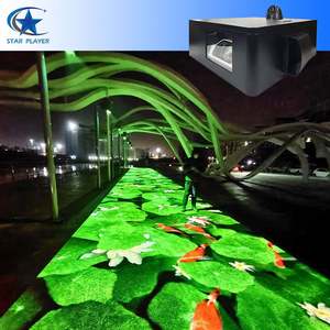 Hệ thống Lập Bản Đồ chiếu 3D tuyệt vời cho các tòa nhà-Trình chiếu Video kiến trúc ngoài trời 10000 độ sáng Lumens IP54 - Product Image 2