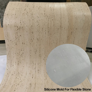 उच्च गुणवत्ता सिलिकॉन मोल्ड 600*1200 मिमी लचीली पत्थर क्लैडिंग दीवार टाइल मोल्ड फैक्टरी मूल्य - Product Image 1